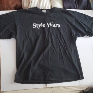 Vintage STYLE WARS Tee. PBS Documentary 1990's. NY 1982. EVC. 2XL. Gildan Cotton